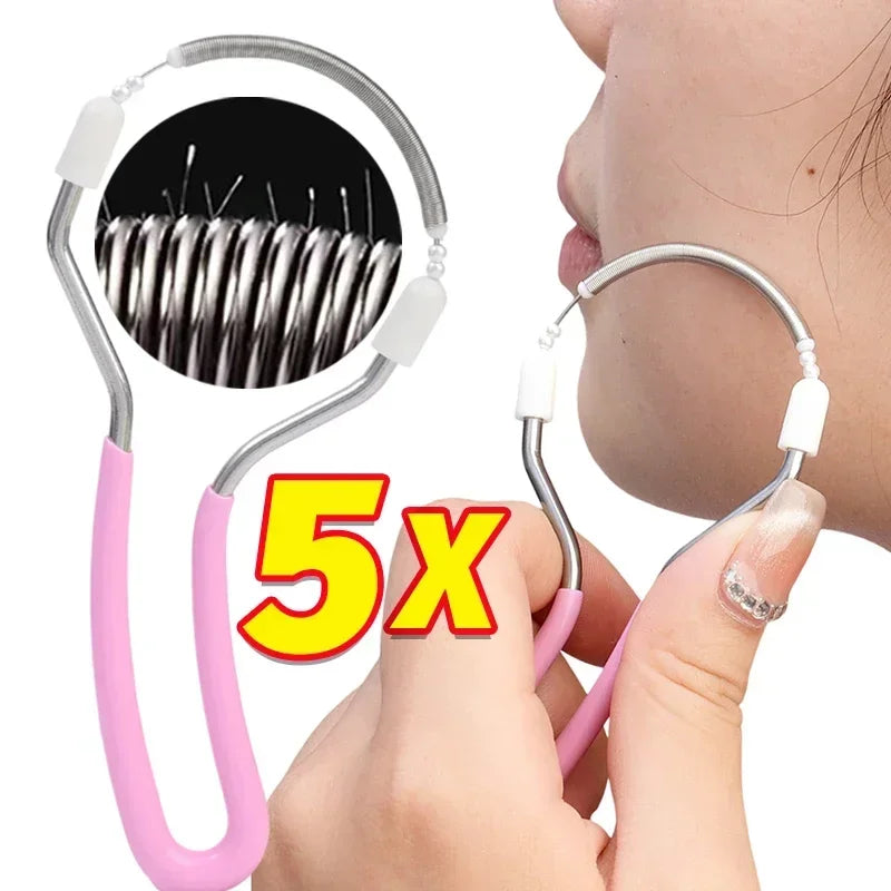 Depiladora facial Manual 5x - elimina vello en segundos