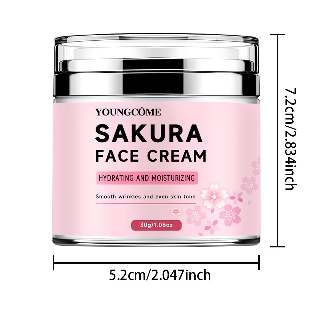 Crema Facial Sakura Akane - Anti Arrugas 60g